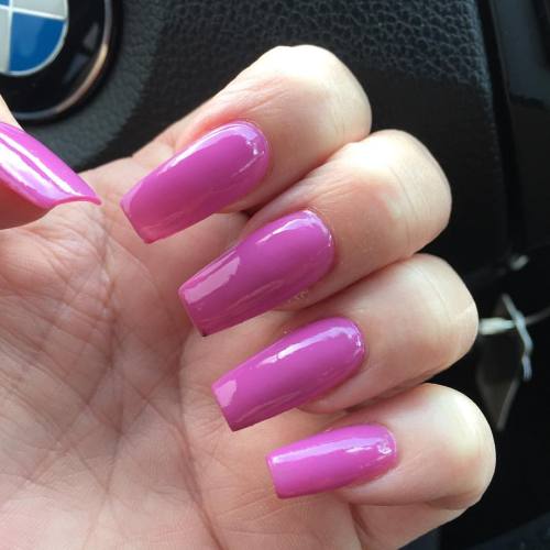 Opted for #Lilac this time #MarcyDiamond #BigBootyMarcy #PrettyNails #Nails #LongNails #AcrylicNails