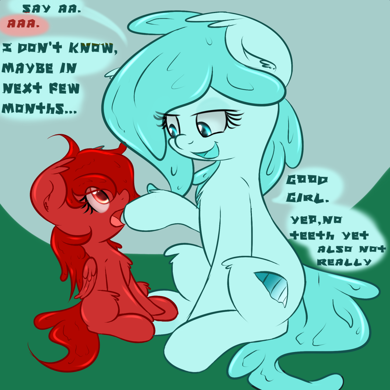 askshinytheslime:  Shiny: But i guess you could drink some milk from bootle. Cherry: