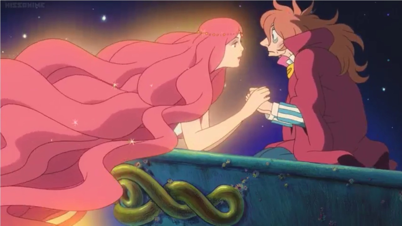 theromus: the-swift-tricker:   the-swift-tricker: Ponyo’s dad is honestly so relatable. an eccentric wizard hopelessly and timidly in love with a beautiful sea goddess and acting so shy around her despite them having an army of daughters together. it’s