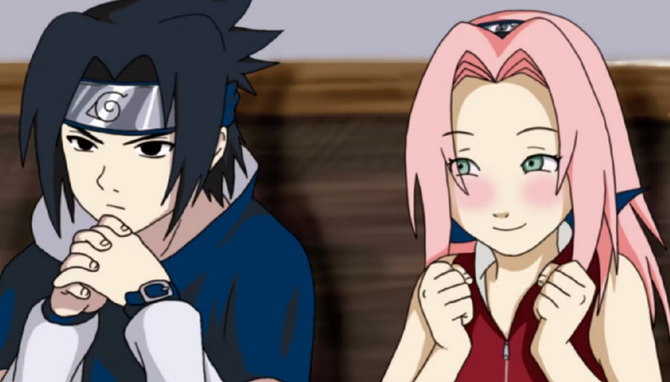 Sasuke Uchiha/Sakura Haruno (NARUTO) VS Dave