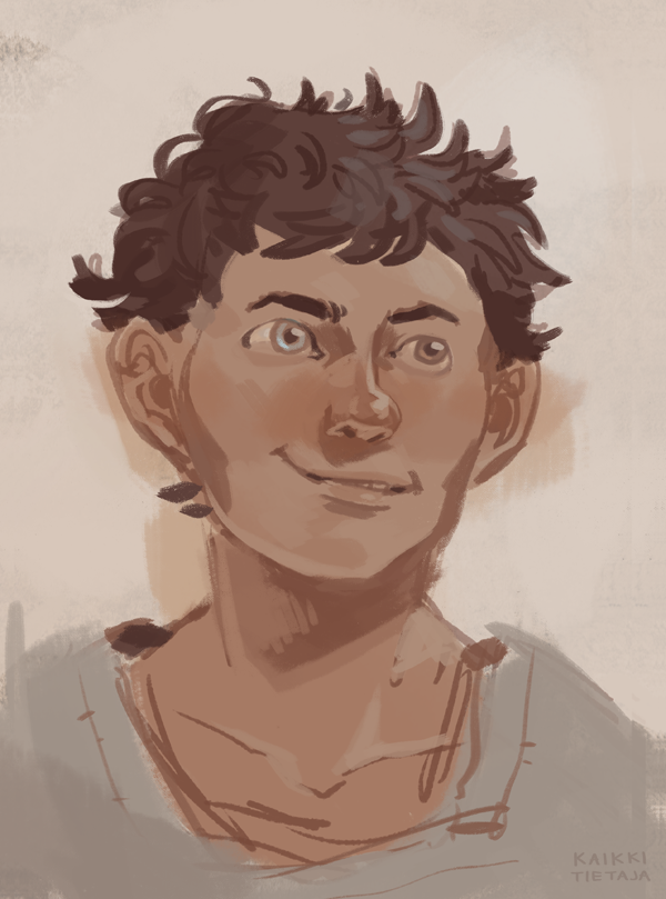 kaikkitietaja:
“A quick painting of Hap because I really want to draw some pre Tawny Man art of him and Tom later c:
”