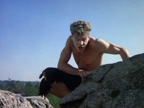 hunksploitation:  Craig Sheffer in Voyage of the Rock Aliens (dir. James Fargo, 1984) 
