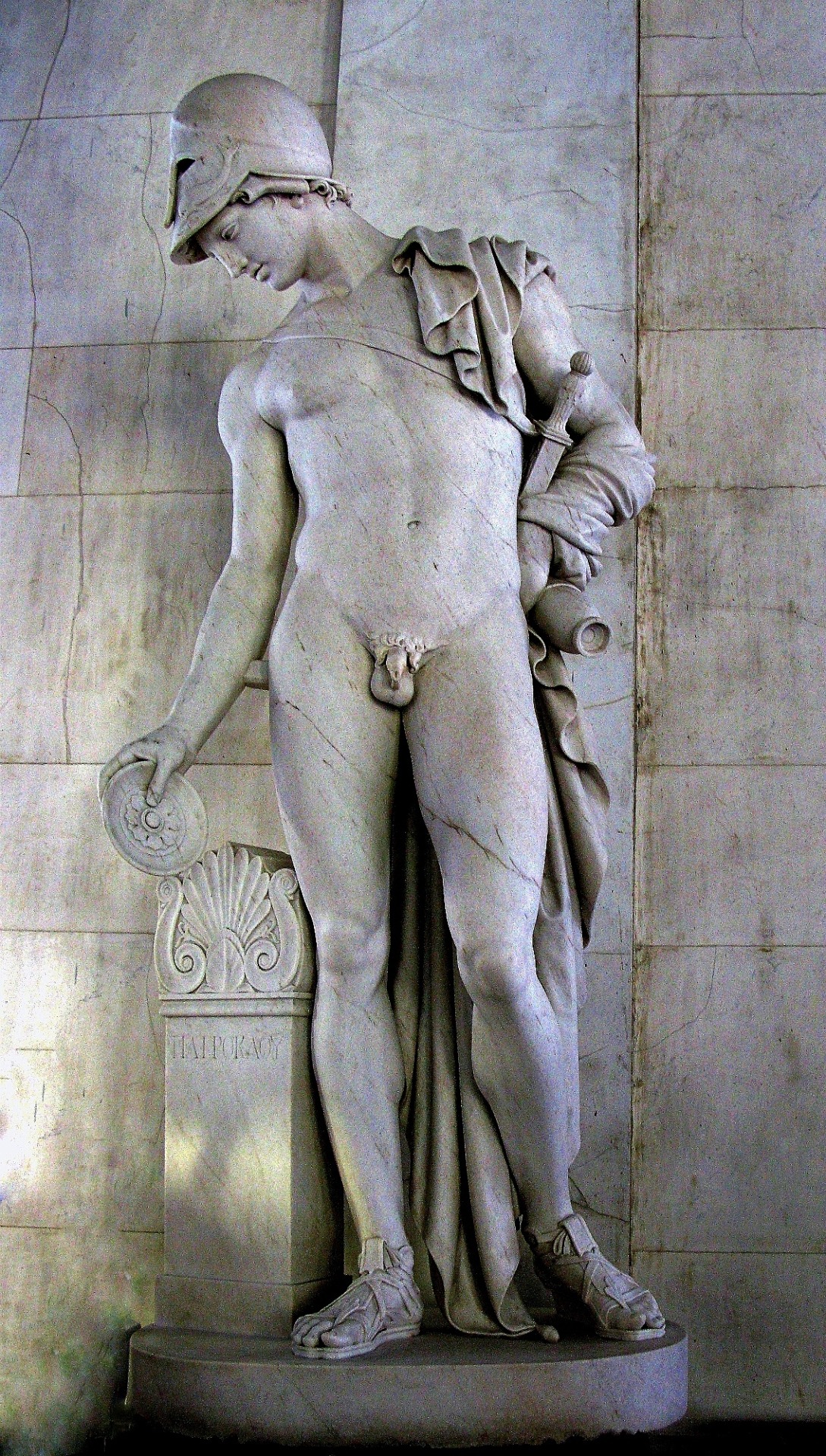 apollophile:  hadrian6:  Achilles.  1832.Emil Wolff. German 1802-1879. marble. Hermitage