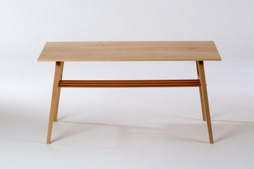 Maple and Copper Coffee Table // Fabian Baschieri 