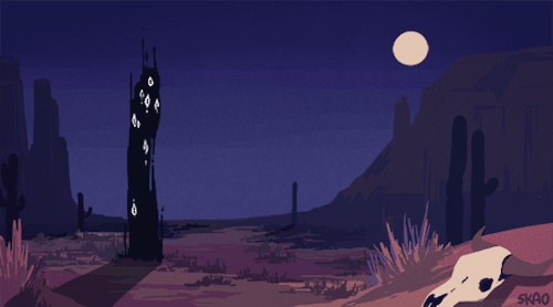 mellific:there are ghosts in the desertfor @grootiepie, featuring her character Nome