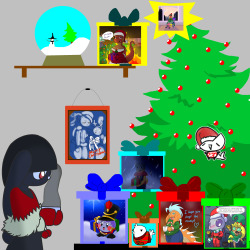 V0Idsire:  Inkdragonrebloggery: Discordservercollabs:  We Had A Christmas Collab,