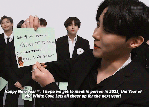 Bangtans Messages To ARMY For 2021 