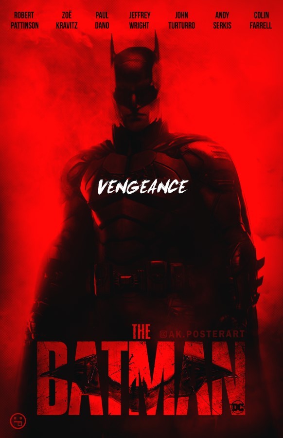 Andrew Sebastian Kwan — The Batman alternative movie poster...