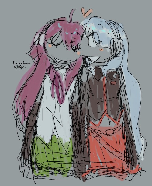 Fan Art Of Shion Yowa And Sukone Tei Based Off @ivnarlii S Song Sweet Love, A Song Of Them Got Recommended