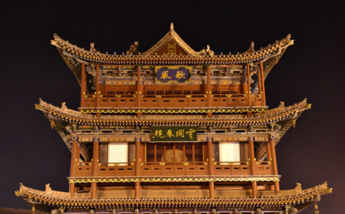 Shanxi, Datong, Gu Pavilion, China. 山西，大同，鼓楼