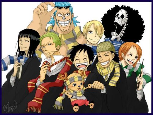 onepiece-mood - One Piece x Hogwarts