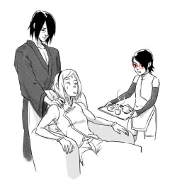 prom-knight: uchihas treatin’ mom right