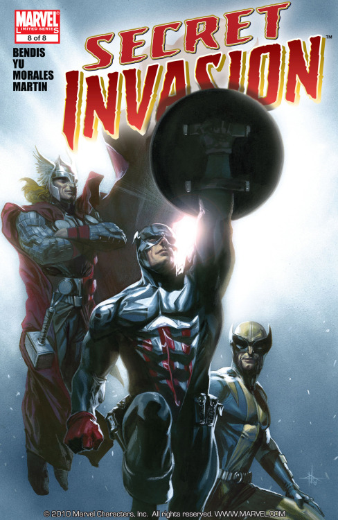 brianmichaelbendis:  Secret Invasion #1-8 by Gabriele Dell’Otto http://www.comixology.com/Secret-Invasion/comics-series/1541