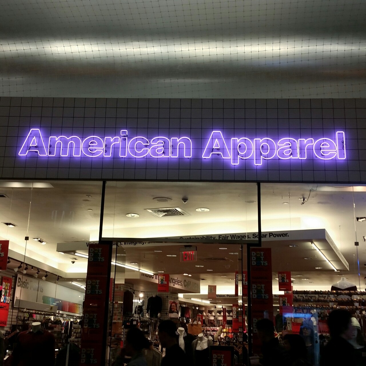 activiist:  american apparel, las vegas 1 / 17 / 15