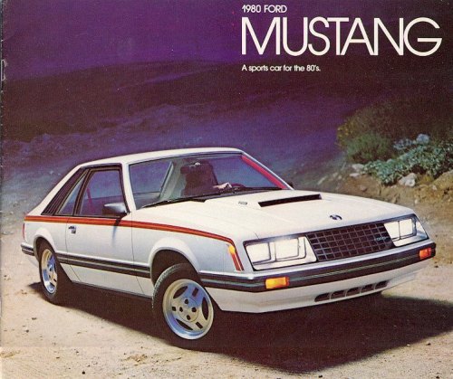 vhsnightclub80s: 1980 FORD Mustang - “A sport car for the 80′s”