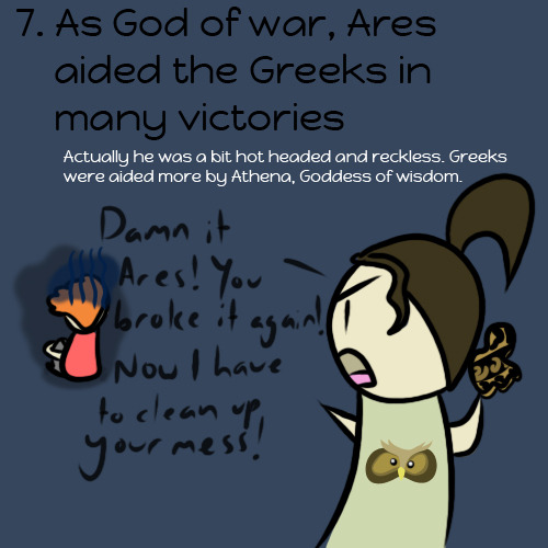 sparks-fly-upward:  7 Misconceptions in Greek Mythology! These are just a small selection