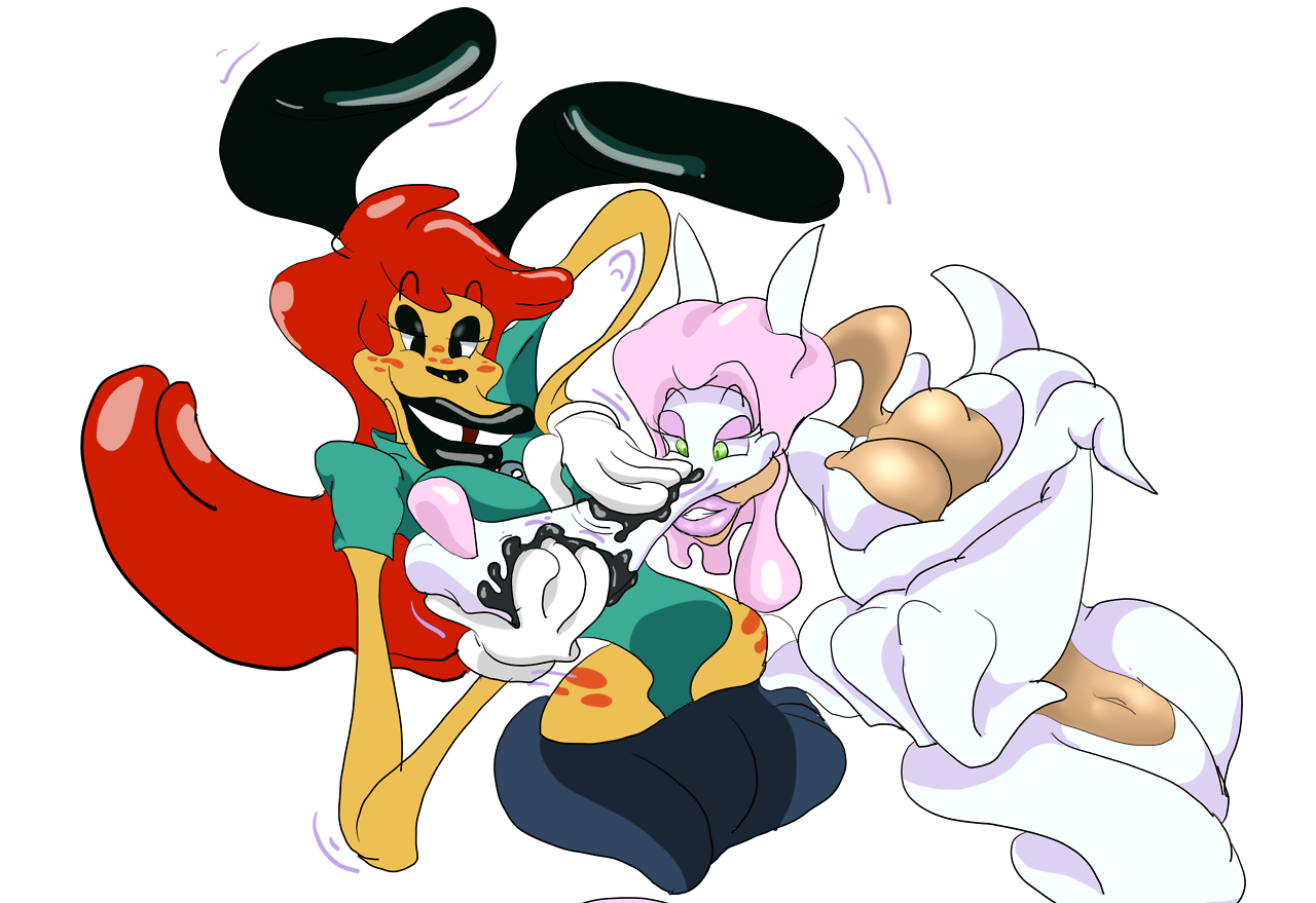 gummisputter:  anotokoro:This time @gummisputter ‘s Sammy hangs with Sibnua, I