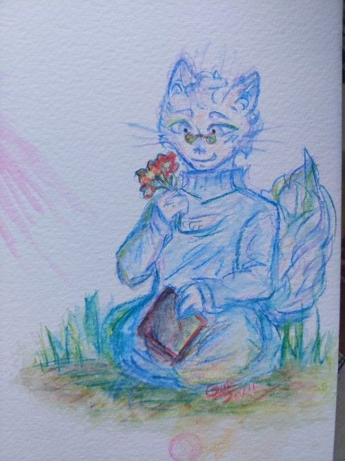 Crowley And Aziraphale In Feline Omens