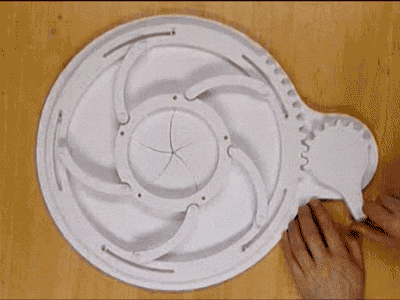 educational-gifs:How a mechanical iris works.
