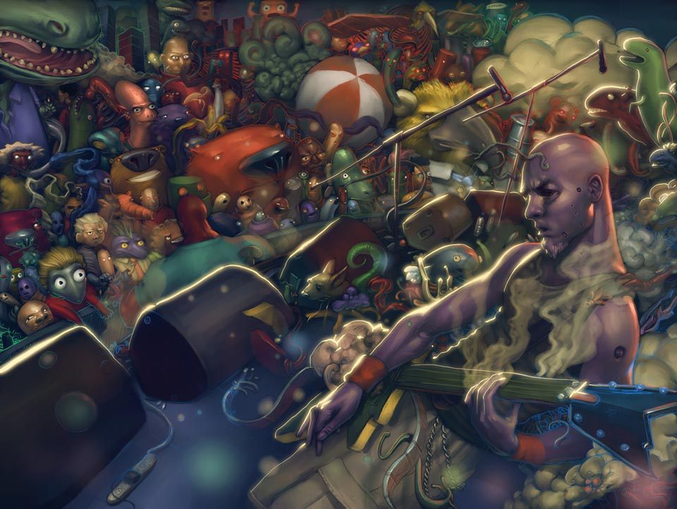 meridiandreams:  cross-connect:  Paul Davey, Jamaican Art Paul Davey aka on deviantArt