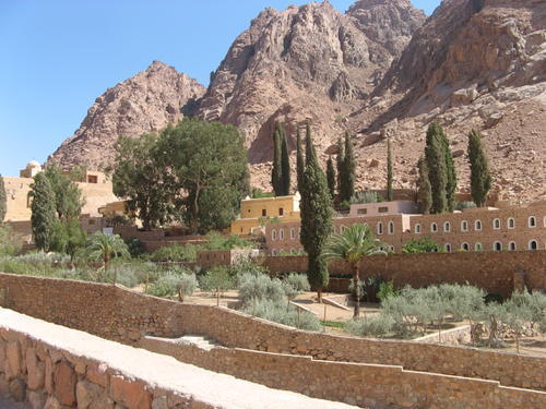 christianityoutsidethewest:Saint Catherine’s Monastery [Sacred Monastery of the God-Trodden Mount Si