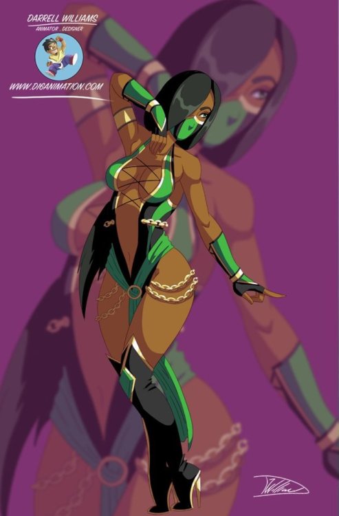 darrellwilliamsd16:  Jade from Mortal Kombat 9