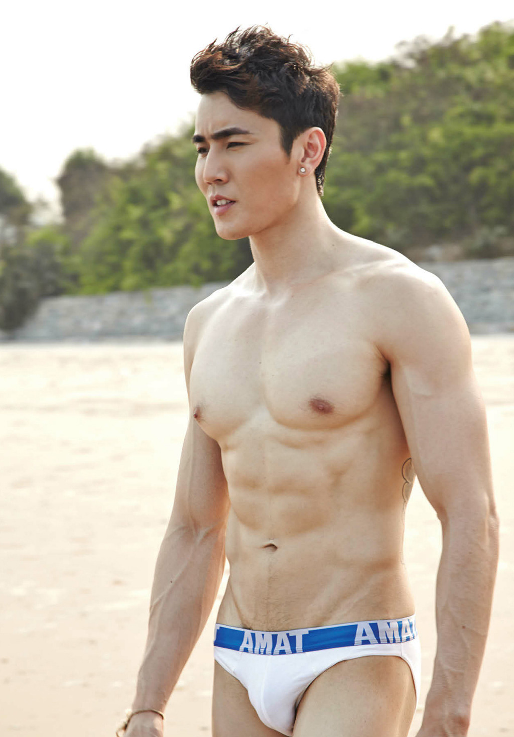 hunkxtwink:  “Big” Phisut Liabprasert Thai Model for naGUY Magazine June2015