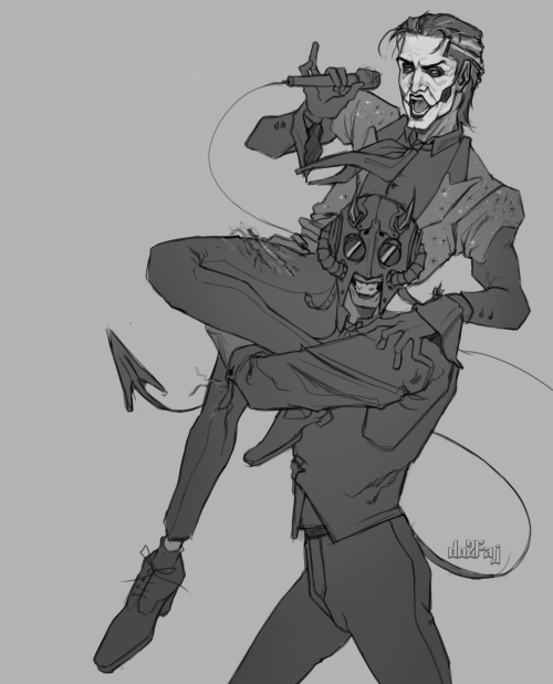 He's Having Fun With The New Ghoul.. .