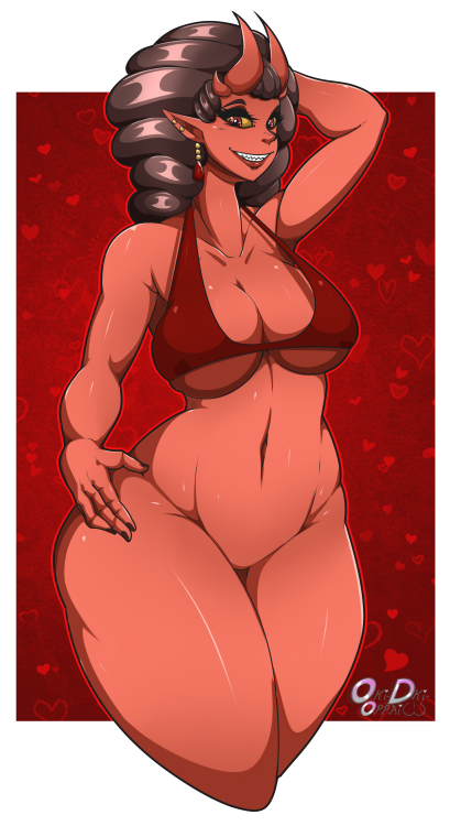 oki-doki-oppai:  Fanart gift I drew for lefthandblack on DA.Because shes sexy as hell and i would be lying if i said i didnt want some of that ass and titties.Like my work? Feel free to watch me! :’D