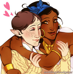 soddingcloudgazer:  ‘Kitten’♡♡♡  gawd…I just…melt everytime Isabela calls Merrill kitten ♡  