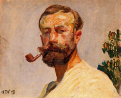 mrsramseysshawl:  Frantisek Kupka (1871–1957), self-portrait 