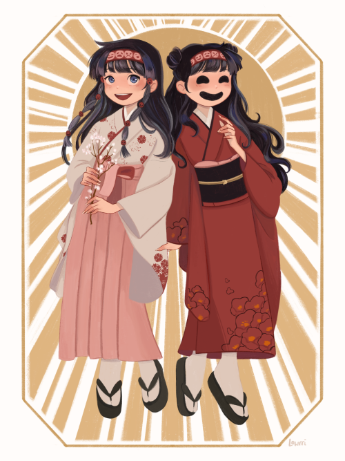 ever since my last post I haven’t been able to stop thinking about alluka in kimono :“))