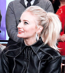 Sophie Turner on Good Morning America, 2 April 2019
