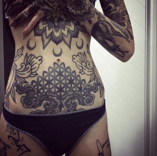 justanothertattoo-blog: • Hannah Snowdon Tattoo blog