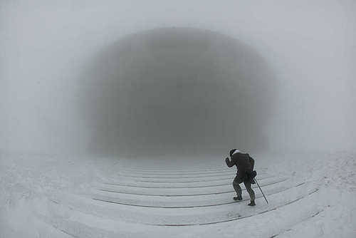     The Buzludzha Monument, completed 1981 in Bulgaria, commemorates the formation of a formal socia