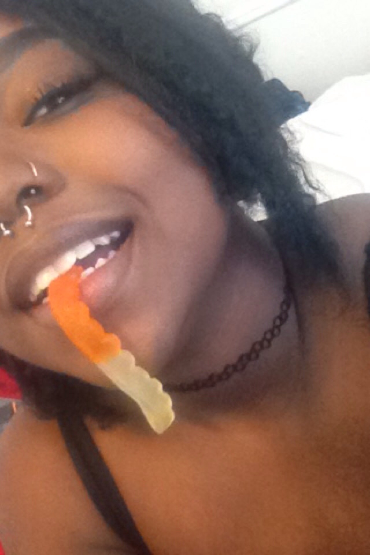 freakingthe-fuck-out:  I was playing with my food today 🙃 