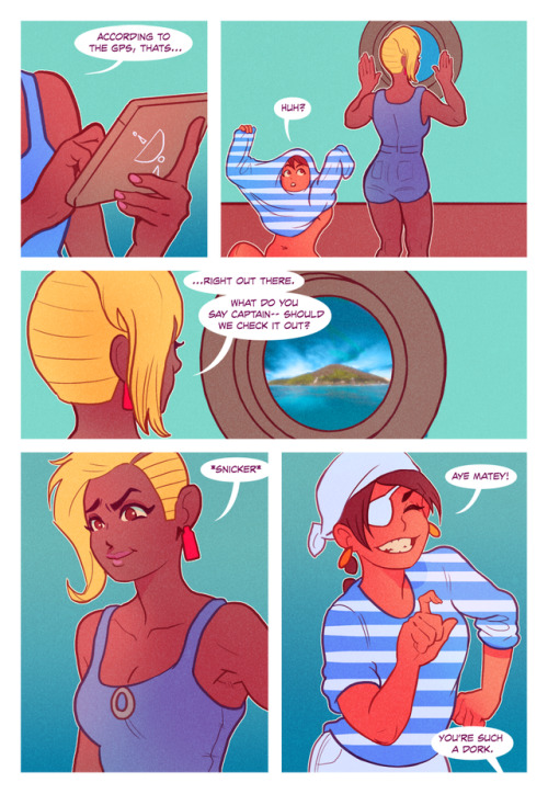 Chapter 3, Page 13!Mystery is on the horizon!