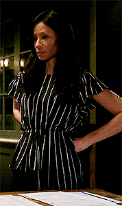 delkoduquesne:Joan Watson Outfits - Breathe