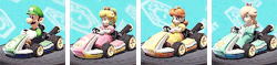 Bsaajill:  Mario Kart 8 Characters 
