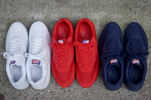passionatenikeaddicton:Nike Air Max 90 Hyperfuse ‘Independence Day’