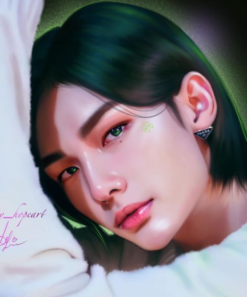 Hyunjin by my_hopeart He finally returned to us, our beloved, sunny boy!