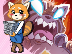 toonyart:I love Aggretsuko…so dang much…