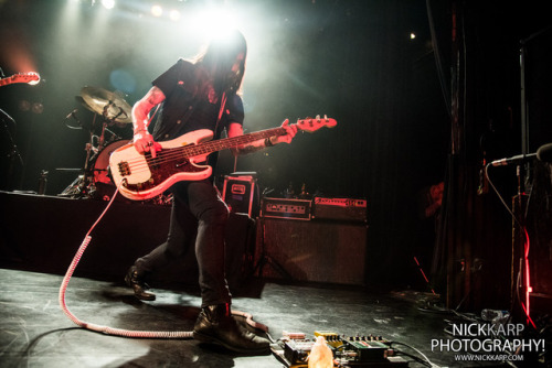 Dashboard Confessional at Irving Plaza in NYC on 1/19/17.www.nickkarp.com