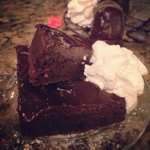 Chocolate fudge brownie. #bestinawhile #foodporn #heavenly (at Palmieri&rsquo;s Bakery Caffe)