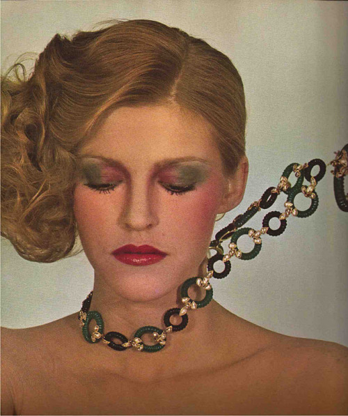 VOGUE PARIS JANUARY 1974PHOTOGRAPHY: GUY BOURDIN