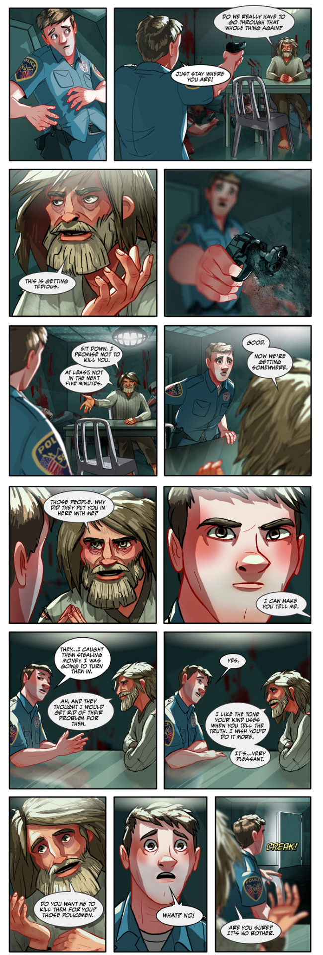 elcomics:  Hi friends. This is our new comics TEST. This one means a lot to us and