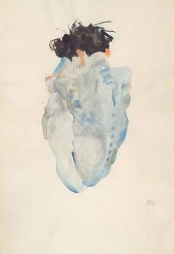 colin-vian:     Egon Schiele, Accroupi-1912 