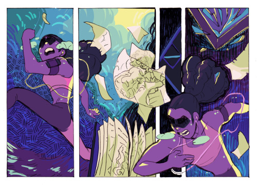 funkgamut:  This is a comic about grief  