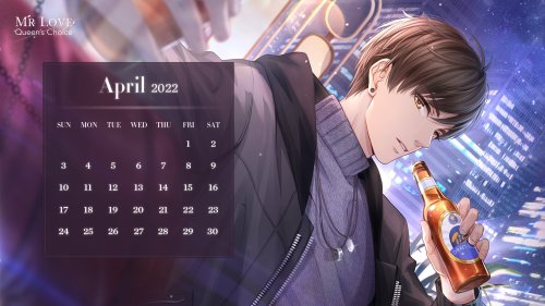 MLQC: April Calendar Wallpapershoping april isn’t as hectic as the past few months~ ☆HD version: buf