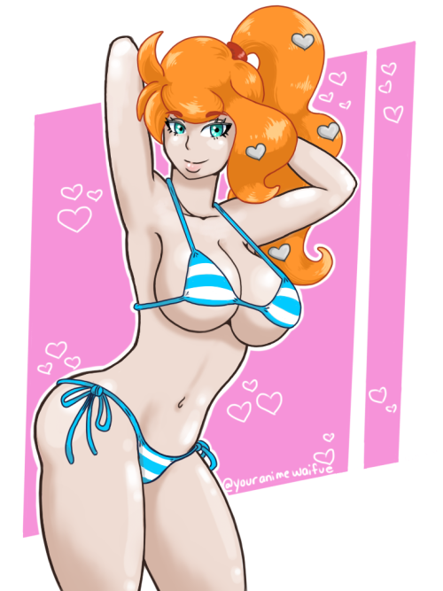 Sonia in a micro-bikini<3